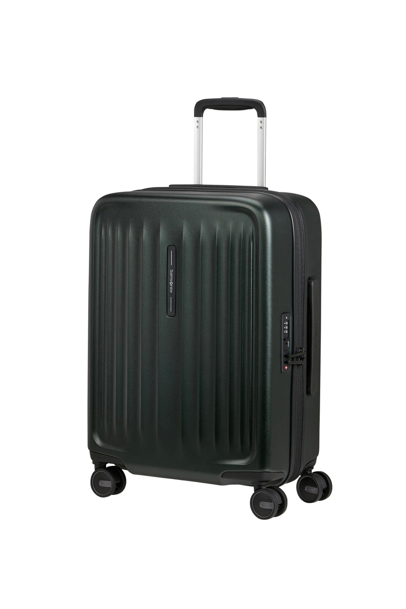 Valise Cabine Extensible À 4 Roues - Fyrm - Deep Green