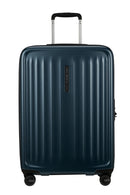 Fyrm Expandable 4-Wheel Suitcase for Medium-Length Trips - Steel Blue