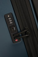 Fyrm Expandable 4-Wheel Suitcase for Medium-Length Trips - Steel Blue
