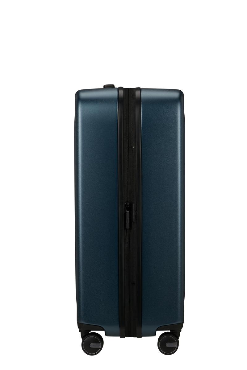 Fyrm Expandable 4-Wheel Suitcase for Medium-Length Trips - Steel Blue