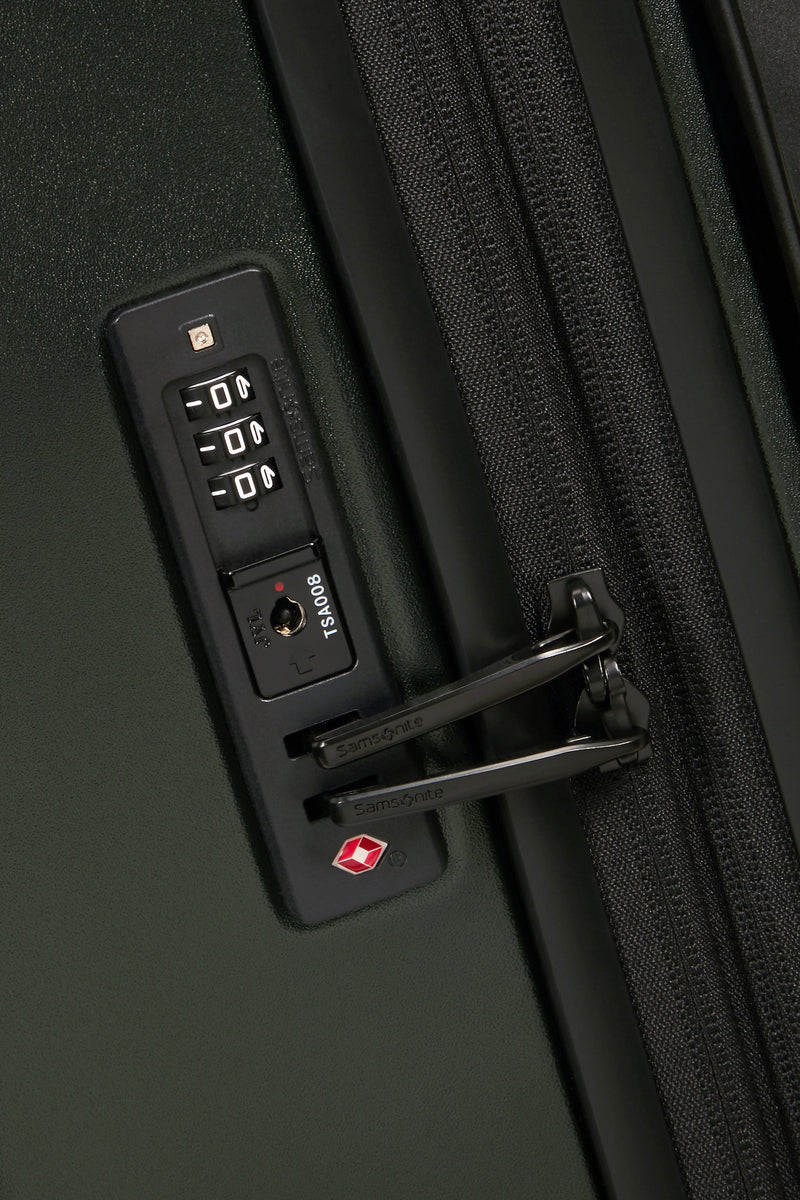 Valise Moyen Séjour Extensible À 4 Roues - Fyrm - Deep Green