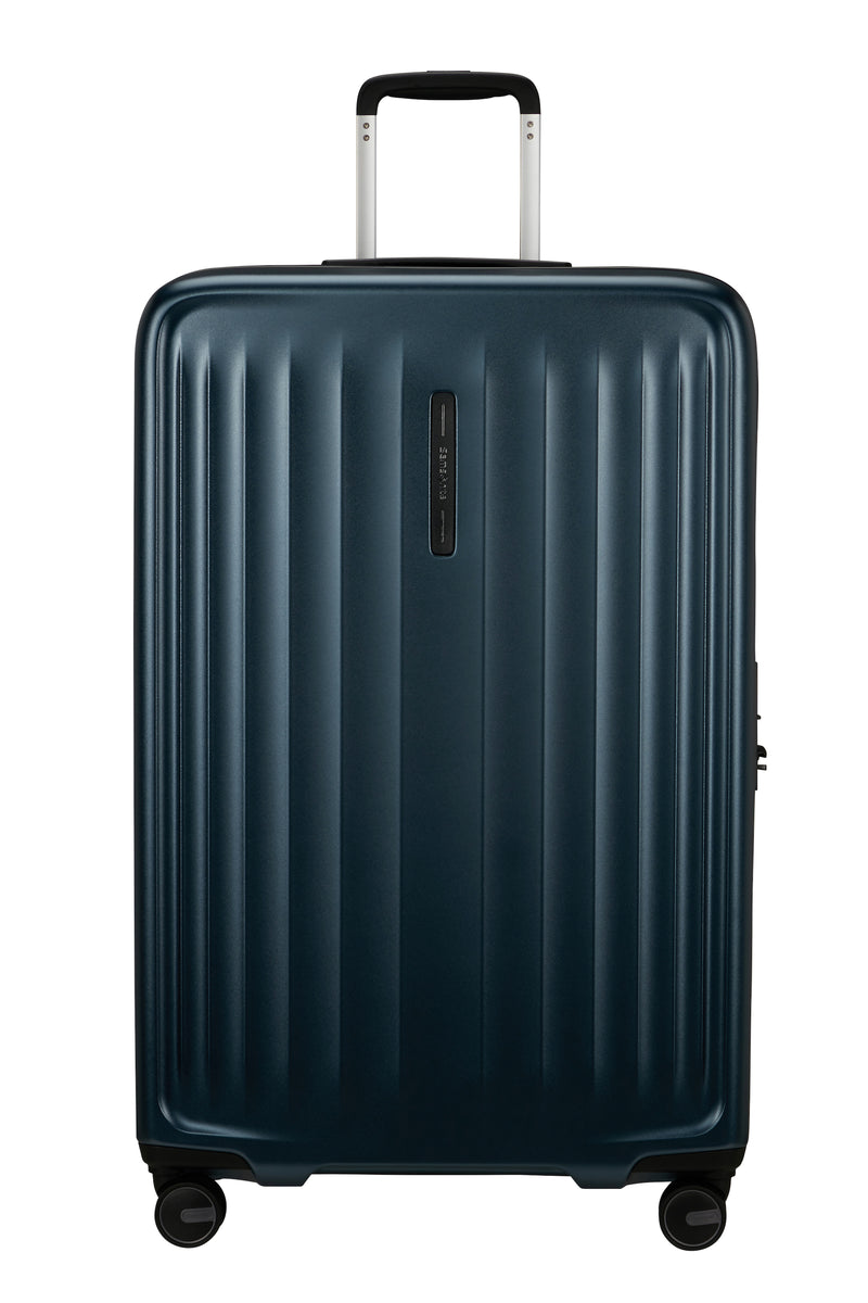 Valise Long Séjour Extensible À 4 Roues - Fyrm - Steel Blue