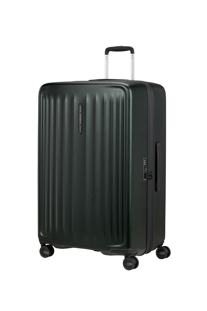 Valise Long Séjour Extensible À 4 Roues - Fyrm - Deep Green