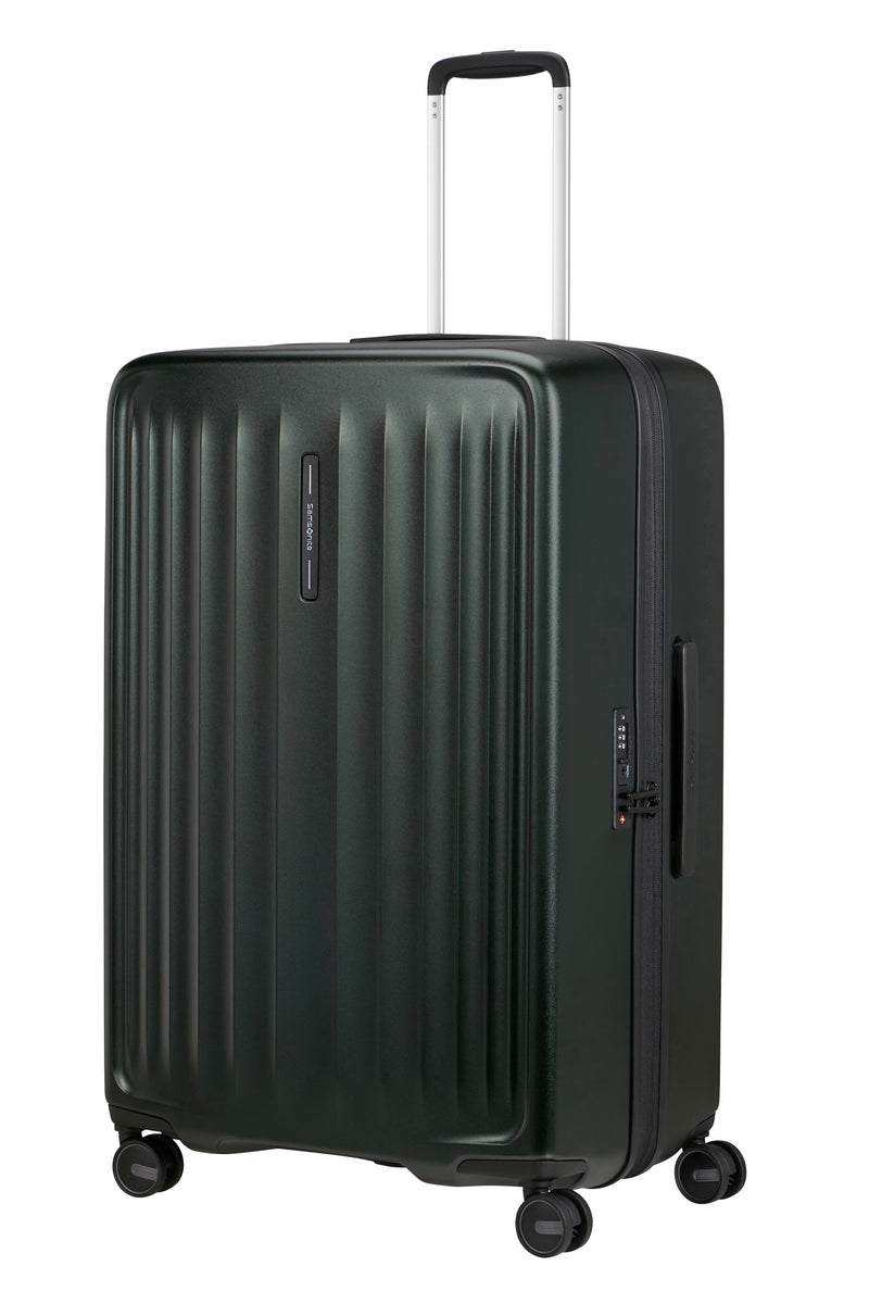 Valise Long Séjour Extensible À 4 Roues - Fyrm - Deep Green