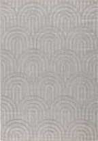 Alfombra interior y exterior SANTORINI 985 GRIS: SAN985GRI Alfombras Nazar