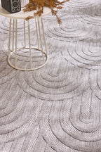 Alfombra interior y exterior SANTORINI 985 GRIS: SAN985GRI Alfombras Nazar