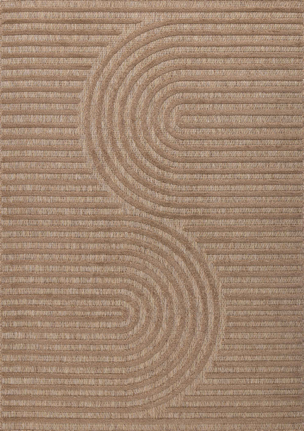 Alfombra interior y exterior SANTORINI 986 BEIGE: SAN986BEI Alfombras Nazar