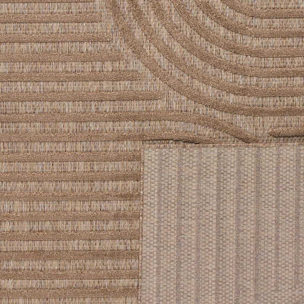 Alfombra interior y exterior SANTORINI 986 BEIGE: SAN986BEI Alfombras Nazar