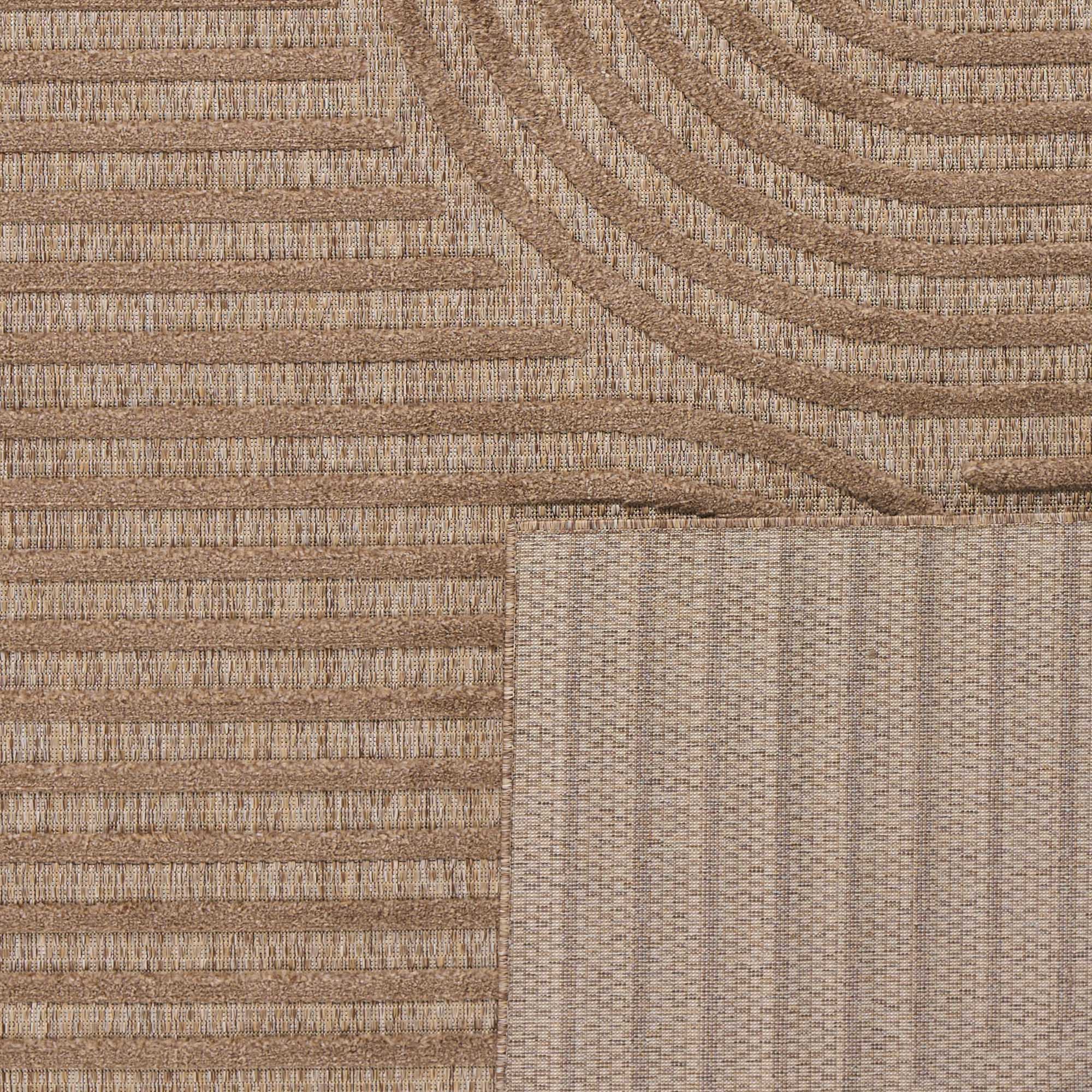 Alfombra interior y exterior SANTORINI 986 BEIGE: SAN986BEI Alfombras Nazar