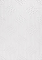 Tapis graphique Blanc : SAN989BLA Nazar rugs