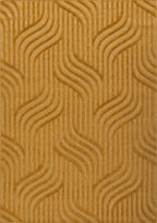 Santorini Yellow indoor and outdoor graphic pattern rug: SAN989JAU Nazar rugs