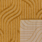 Santorini Yellow indoor and outdoor graphic pattern rug: SAN989JAU Nazar rugs