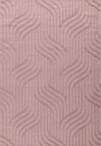 Alfombra Santorini 989 - Diseño Gráfico - Rosa - Interior / Exterior