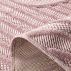 Alfombra Santorini 989 - Diseño Gráfico - Rosa - Interior / Exterior