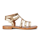 Couleur Pourpre - Khasi Sandals - Gold