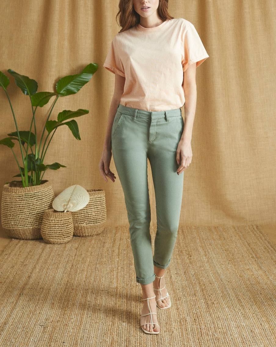 Chino Trouser Sandy 2 Basic - Green Bay