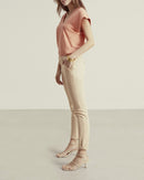 Pantalón chino Sandy 2 Basic - Avellana - Mujer