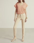Pantalón chino Sandy 2 Basic - Avellana - Mujer