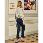 Pantalón Chino Sandy 2 Basic - Dark Navy - Mujer