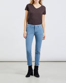 Pantalon Chino Sandy 2 Basic - Storm Blue - Femme
