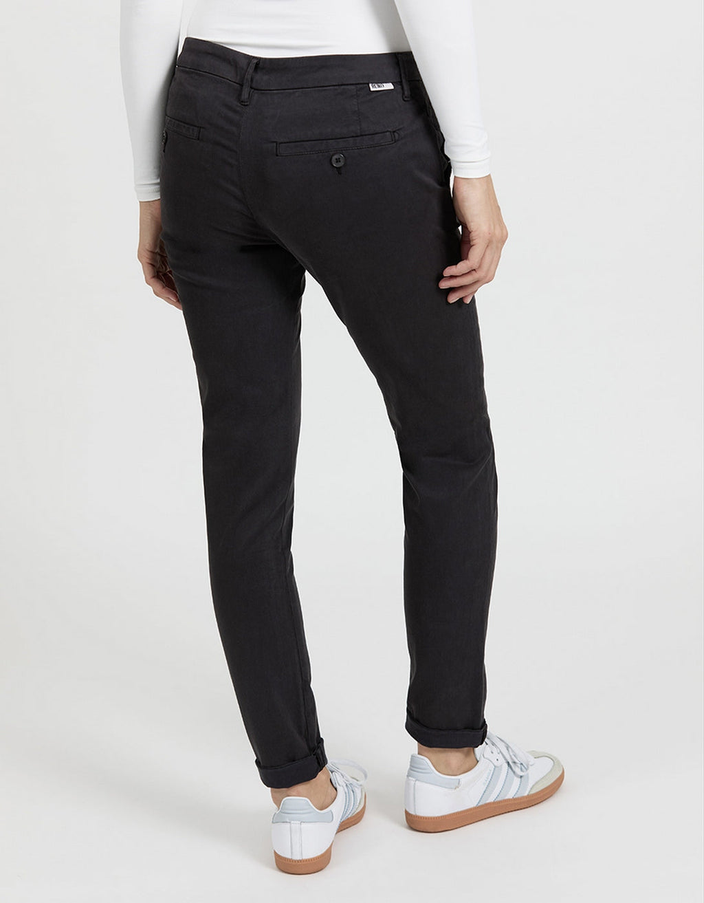 Pantalon Chino Sandy 2 Basic - Carbone - Femme