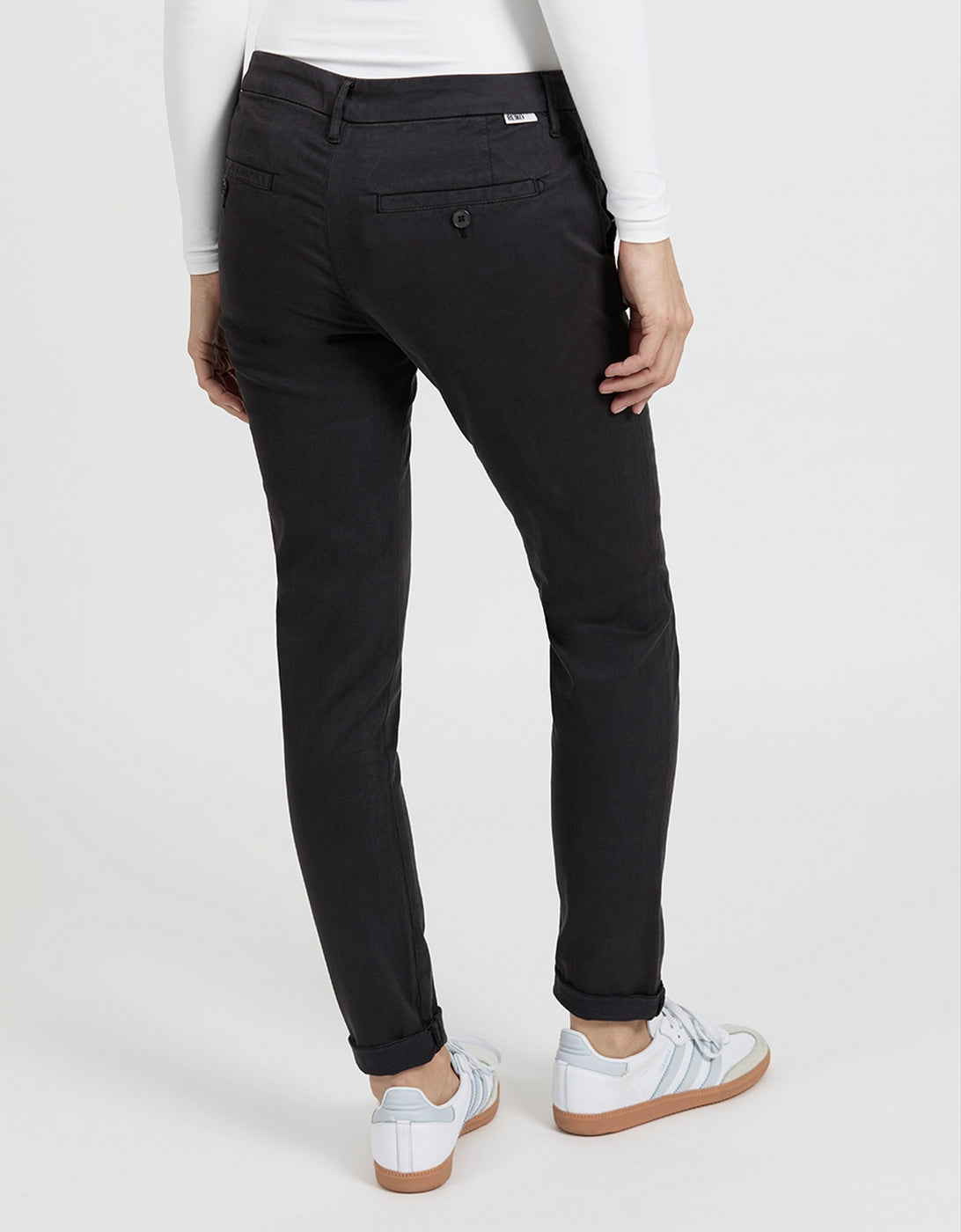 Pantalon Chino Sandy 2 Basic - Carbone - Femme