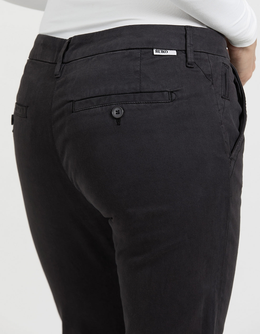 Pantalon Chino Sandy 2 Basic - Carbone - Femme
