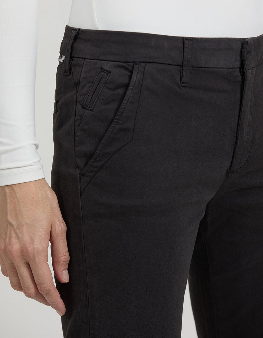 Pantalon Chino Sandy 2 Basic - Carbone - Femme