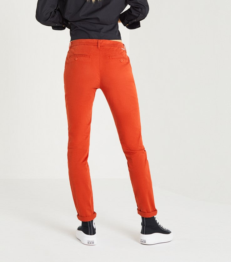 Jean Chino Trouser Sandy 2 Basic H23 - Red Clay - Women
