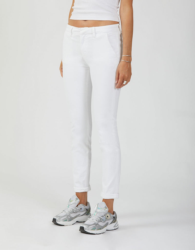 Pantalon Chino Sandy 2 Basic - White - Femme