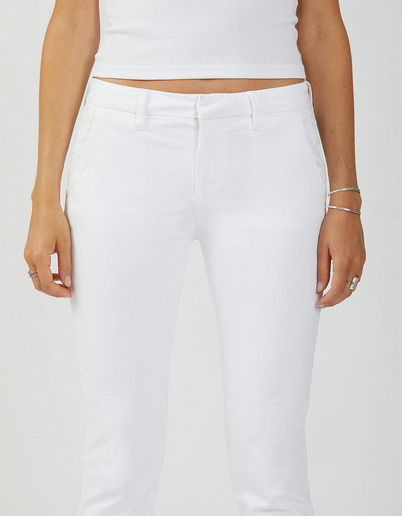 Pantalon Chino Sandy 2 Basic - White - Femme