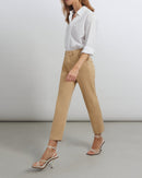 Reiko - Pantalones cortos Basic Sandy de mujer - Beige