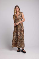 Vestido Largo - Leopardo