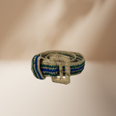 Saneya Belt - Beige & Green & Campula