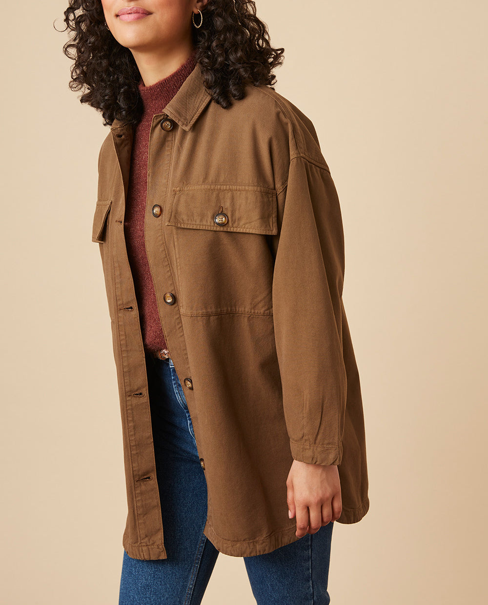 Sobrecamisa Saniou - Oliva