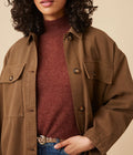 Sobrecamisa Saniou - Oliva