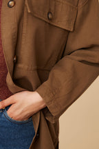 Sobrecamisa Saniou - Oliva