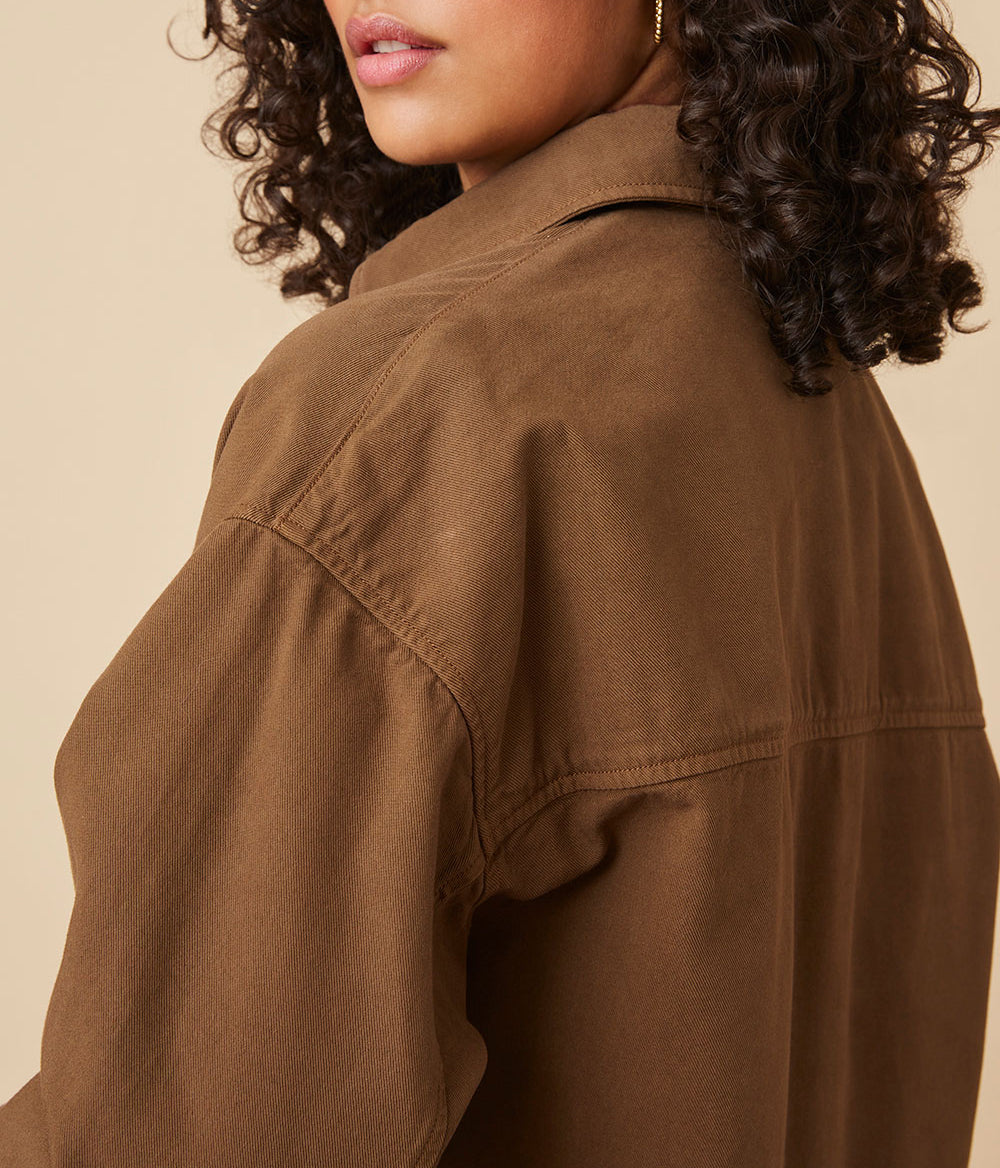 Sobrecamisa Saniou - Oliva