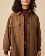Sobrecamisa Saniou - Oliva