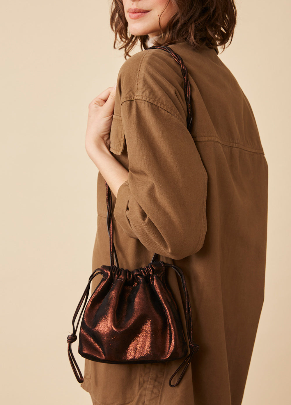 Sobrecamisa Saniou - Oliva