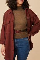 Saniou Shirt - Cocoa