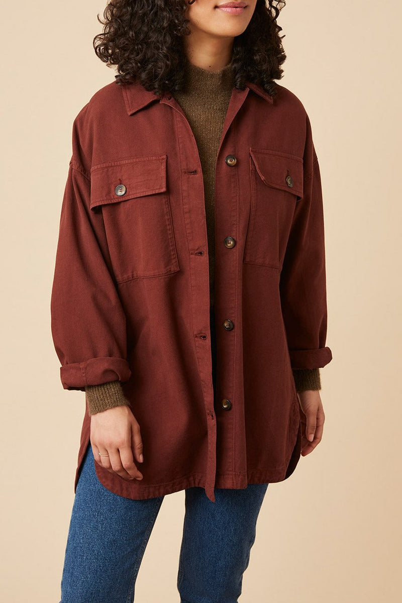 Saniou Shirt - Cocoa