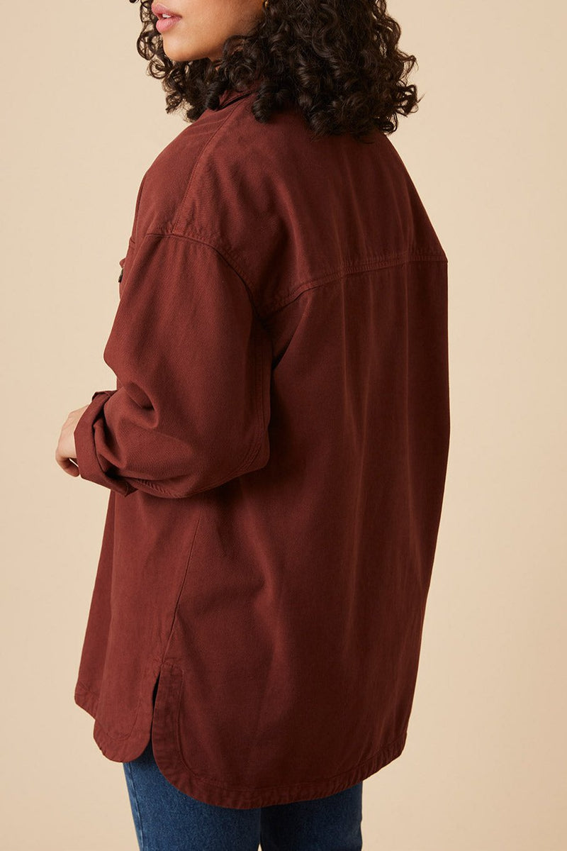 Saniou Shirt - Cocoa