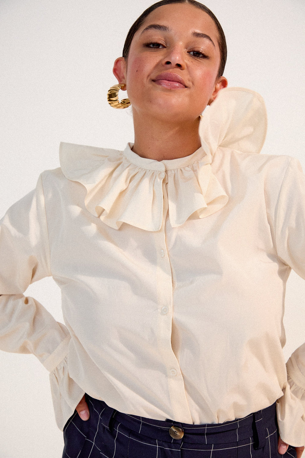 Blouse Figaro - Ecru