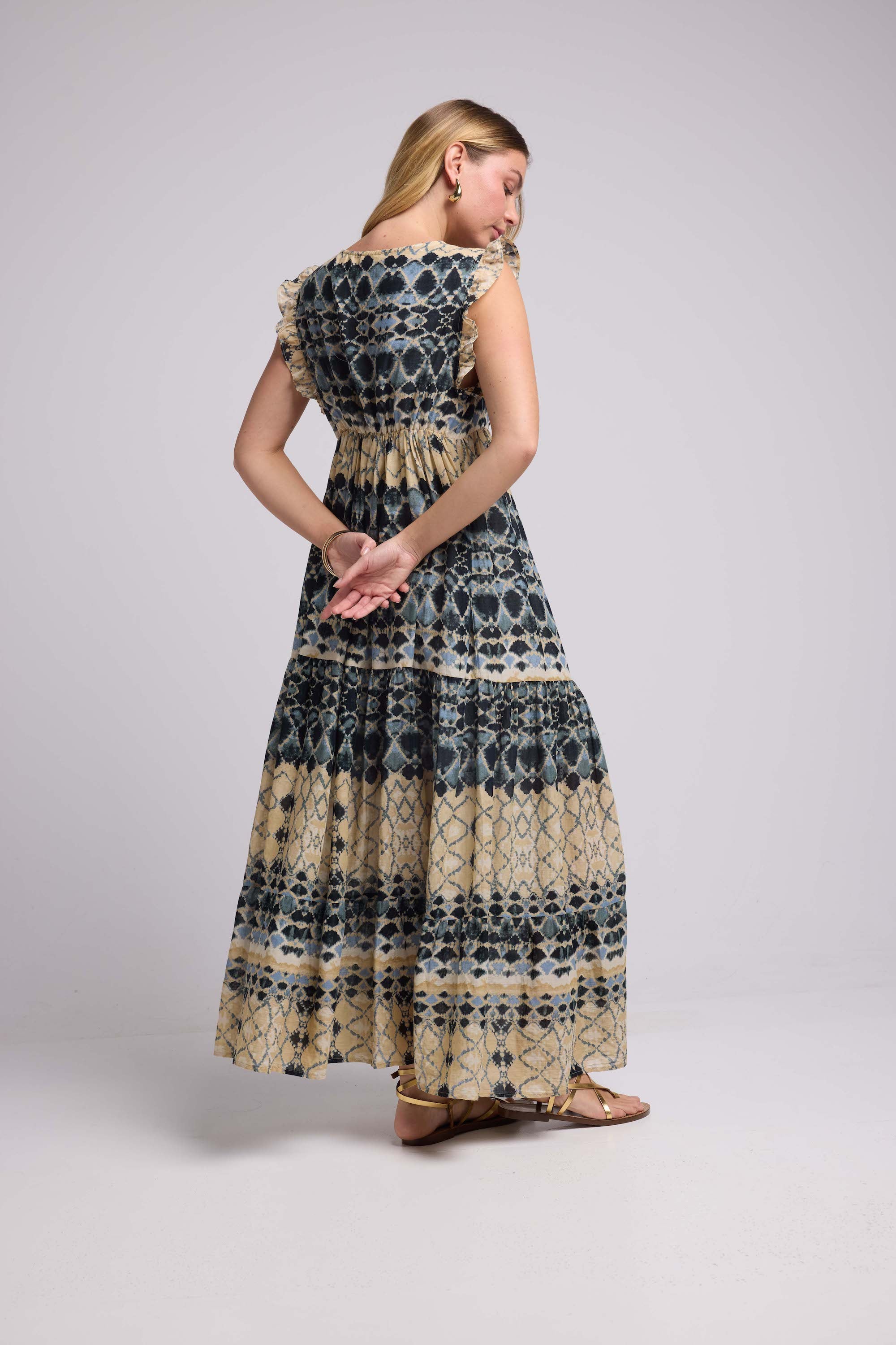 Robe Longue Sans Manche - Noir
