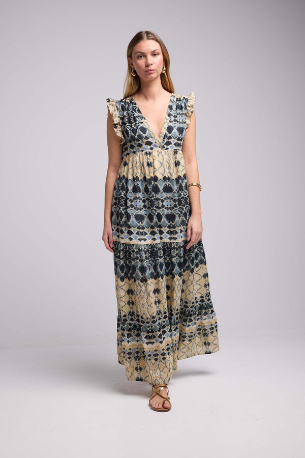 Robe Longue Sans Manche - Noir