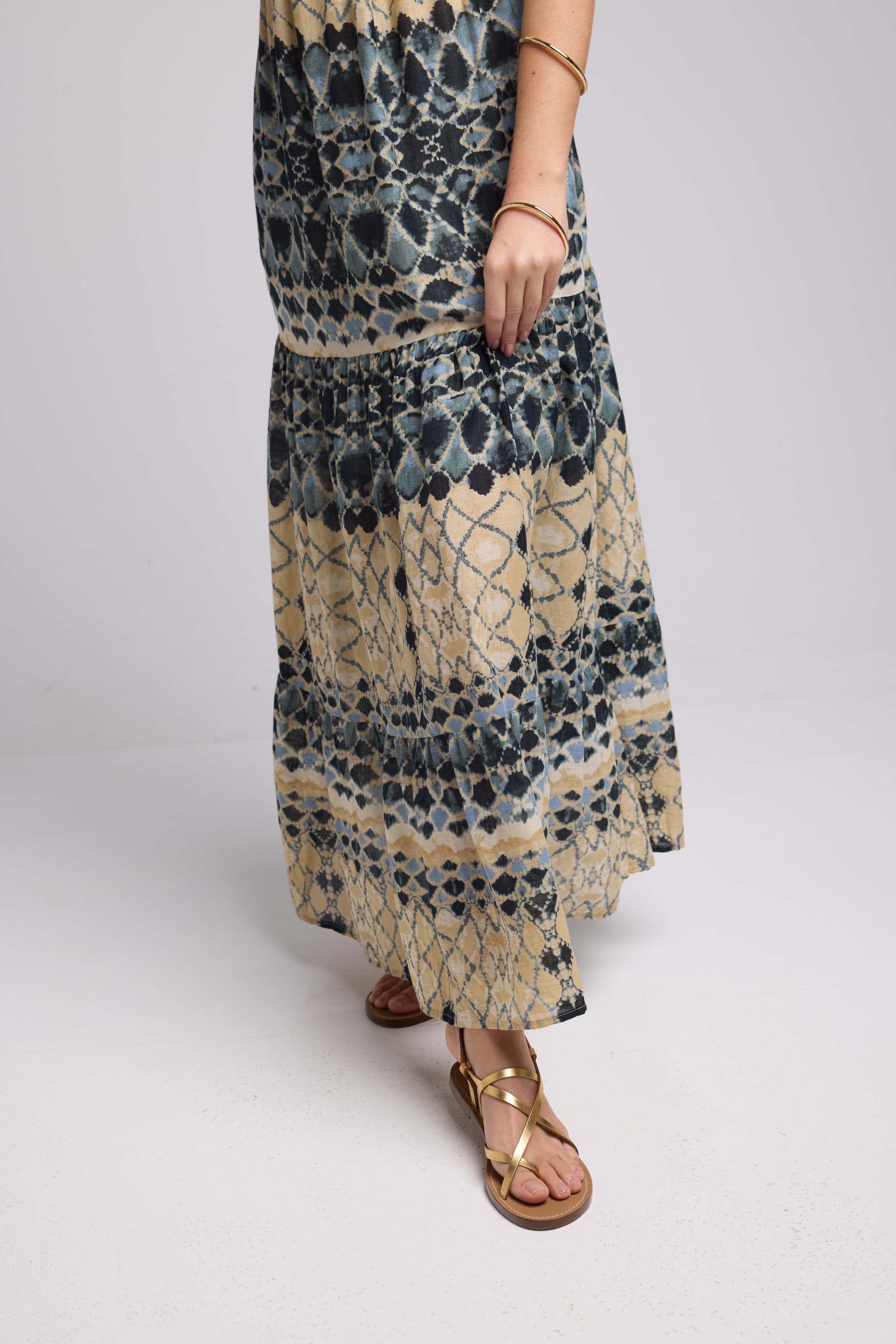 Robe Longue Sans Manche - Noir