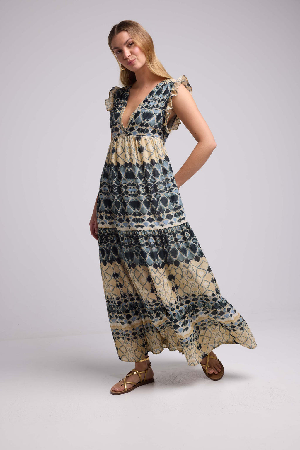 Robe Longue Sans Manche - Noir