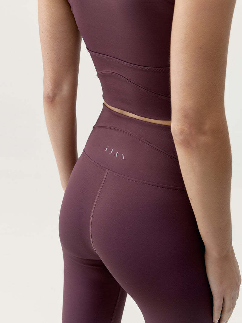Legging Saori - Dark Cherry - Femme
