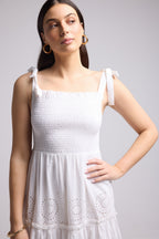 Robe Longue - Sasha - Ecru